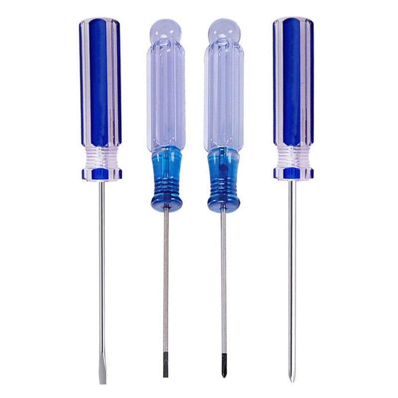 Buspoll small screwdriver tool flat head and Phillips ((PH0/PH00) used to repair toys, musical instruments, microphones loose screws - Image 1